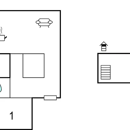 Appartamento 1 Bedroom Beautiful In